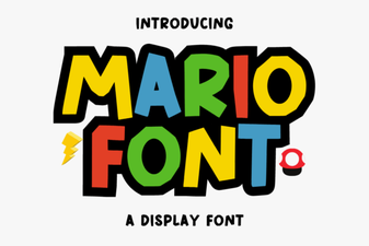 Mario Font: Design Styles & Creative Applications