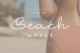 Design Your Best Beach-Themed Projects with Duo Font