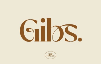 Gibs Font Download & Design Applications